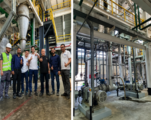 Ultra-low Dioxane, Large Sulphonation Plant was successfully carried out at the first test run