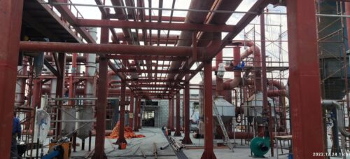 Large-scale sulfonation plant in Qatar under construction